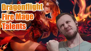 WoW Dragonflight NEW FIRE MAGE Talent Tree First Impressions