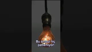 Bu lamba hiç patlamıyor.#bilim, #teknoloji, #rekor,