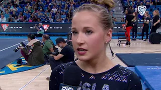 Madison Kocian, Katelyn Ohashi Postmeet Interview, 2-25-18