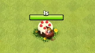 Clash of Clans - WHAT HAPPENS IF YOU REMOVE THE ANNIVERSARY CAKE?