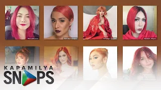 Kapamilya Stars that will convince you to dye your hair red | Kapamilya Snaps