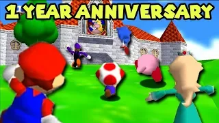 5 Youtubers vs 2 Speedrunners 1 YEAR ANNIVERSARY ft. SimpleFlips, Nathaniel Bandy + More!