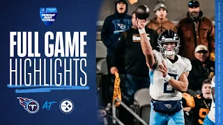 Tennessee Titans Top Plays vs. Pittsburgh Steelers | Game Highlights