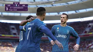 PES 2020 Juventus karrier | Bernardeschi 90.perces győztes gólja