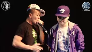 Beatboxing dharni vs. krNfx - Semi final - Emperor of Mic 2011