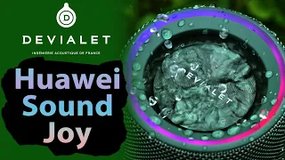 ОБЗОР | Huawei Sound Joy: Devialet в миниатюре - NFC, IP67, 20 Вт, 8800 мАч, 3 микрофона, BT 5.2