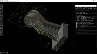 SolveSpace - drawing the SolidWorks Model Mania 2001 challenge model in 18 minutes.