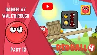 Red Ball 4 - Gameplay Walkthrough - All Levels/Chapters/Episodes - Part 12 - (iOS Android)