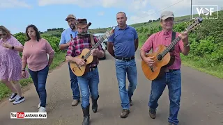 Cortejo carros bois, Jantar Esp. Santo do Artur e Ana Silva, Ilha São Jorge