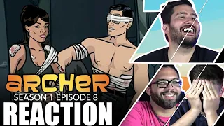 Archer 1x8 REACTION!! | "The Rock"