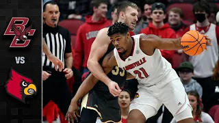 Boston College vs. Louisville Men's Basketball Highlights (2021-22)