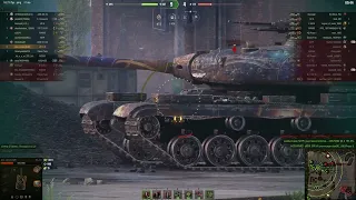 IS-3-II in the Industrial Zone.Is it possible to fight on a stock Soviet lvl 9 double-barreled tank?