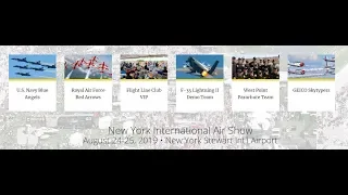 The New York Air Show Stewart International Airport August 24th 2019