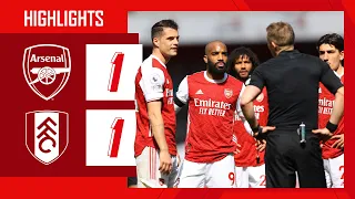 HIGHLIGHTS | Nketiah salvages a point in added time! | Arsenal vs Fulham (1-1) | Premier League