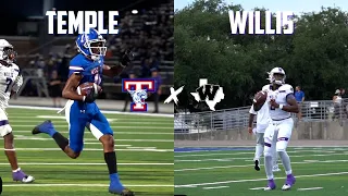 Temple vs Willis in HARD hitting matchup 🔥🔥 | Texas High School Football