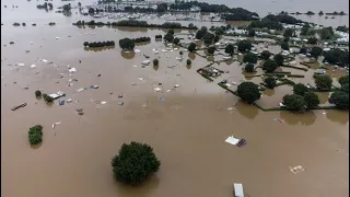 Талые воды подтопили несколько городов Казахстана😧😧😰