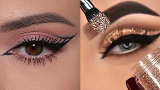 Os Melhores Tutoriais de Maquiagem para os Olhos- Eye Makeup - New Year's Eve🎉