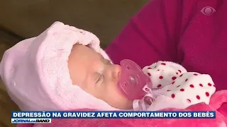 Depressão na gravidez afeta comportamento de bebês