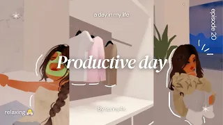 PRODUCTIVE DAY🧖🏼‍♀️🛁 (BERRY AVENUE EP 20)