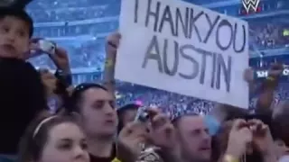 Wrestlemania 25 Stone Cold steve austin tribute