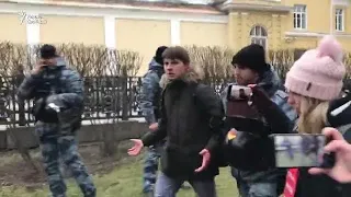 Задержания на акции 19 января в Москве