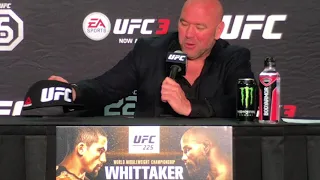 Dana White Talks Colby Covington, CM Punk and More Post Fight at UFC 225