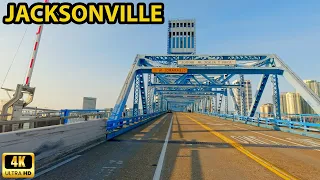 Jacksonville Florida Driving Through