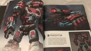 A look at the art of Transformers Fall of cybertron