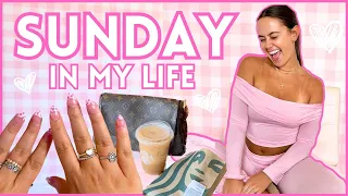 SUNDAY IN MY LIFE (nails, coffee, cleaning and White Fox Haul)