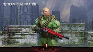 Quake Champions Badass Doom Slayer TDM Match