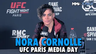 Nora Cornolle Willing to Fight Joselyne Edwards Even if She weighs 154 Pounds | UFC Fight Night 226