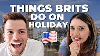 Things That ONLY British People Do On Vacation! 🇬🇧