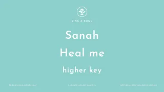 Sanah - Heal me (Karaoke/Instrumental) Higher key