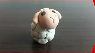 Cómo hacer una oveja de plastilina paso a paso fácil 🐑 plasticine sheep 🐑 domba plastisin 🐑 橡皮泥羊