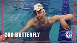 Leah Shackley First in Women's 200 Butterfly | 2023 YMCA National Swimming Championships