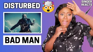 FIRST TIME HEARING DISTURBED - BAD MAN (Official Music Video) REACTION!!!😱