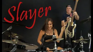 Slayer - Seasons in the Abyss - Drum Cover by Nikoleta (feat. Vlado Bis)