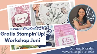 [Edited] Gratis Stampin'Up Workshop Juni 2024