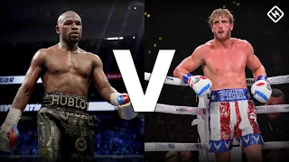 Logan Paul vs Floyd Mayweather FULL FIGHT HD