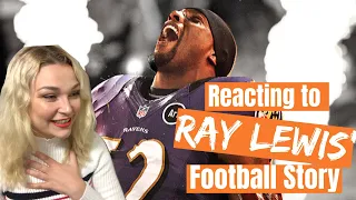 New Zealand Girl Reacts to RAY LEWIS FOOTBALL STORY