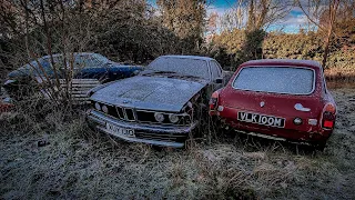 GRAVEYARD Of Dreams, JENSEN INTERCEPTOR BMW 635 MGB GT