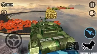 Impossible Army Tank Driving Tracks Simulator - Android Game Play FHD 2017