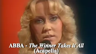 ABBA - The Winner Takes it All (Isolated Vocals)