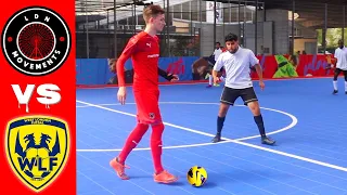 I played in a PRO FUTSAL MATCH! (Crazy Football & Soccer Skills, Goals, Nutmegs)