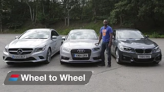 BMW 2 Series Coupe vs Mercedes-Benz CLA vs Audi A3 Saloon video 4 of 4