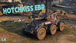 7 lvl Hotchkiss EBR - КОЛЕСНАЯ ВЕТКА - ПАТЧ 1.4