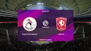 PES 2020 | Sparta Rotterdam vs Twente - Netherlands Eredivisie | 05 October 2019 | Full Gameplay HD