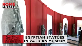 Egyptian statues in Vatican Museums recount stories thousands of years old