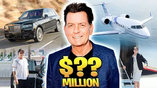 Charlie Sheen's Lifestyle 2023 | Net Worth, Car Collection, Mansion, Private Jet...
