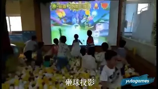 interactive wall projection smash ball Made In China|High Quality Interactive Ball Pool Projection